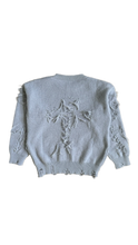 Load image into Gallery viewer, VillA Distressed Cross Knit Sweater
